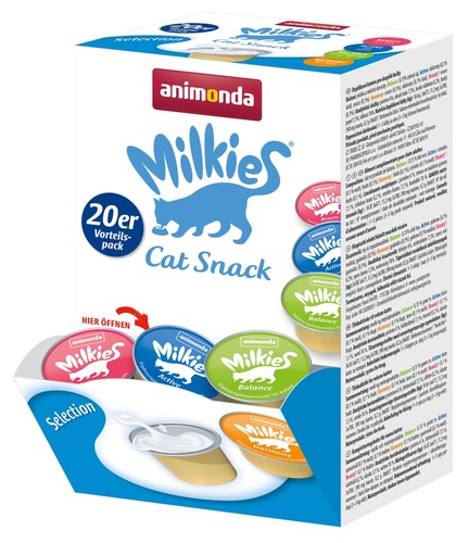 Power cat milk portions