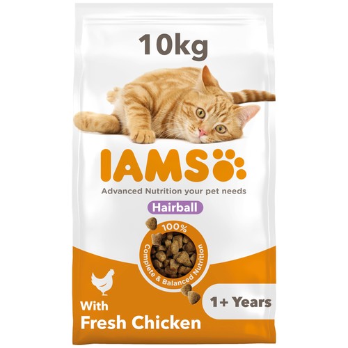 Hairball complete dry cat food - dry,