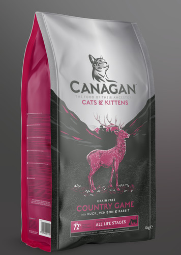 2x4kg canagan dry cat food - canagan,