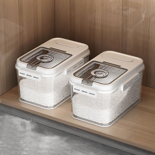 Sealed rice storage - , container